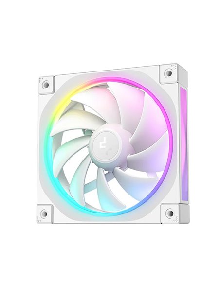 Кулер для корпуса DEEPCOOL FL12 WH/ 120mm ARGB PWM fan/ White
