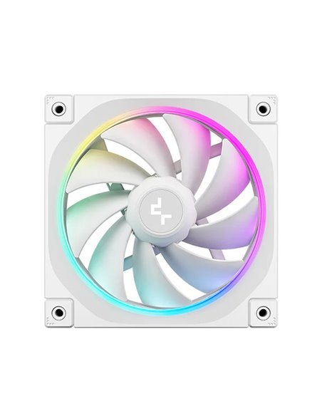 Ventilator pentru carcasa DEEPCOOL FL12 WH/ 120mm ARGB PWM fan/ White