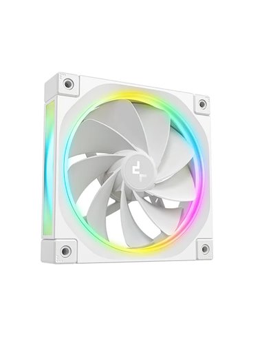 Кулер для корпуса DEEPCOOL FFL12R WH/ 120mm ARGB PWM fan/ White