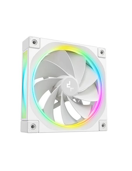 Кулер для корпуса DEEPCOOL FFL12R WH/ 120mm ARGB PWM fan/ White