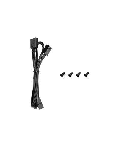 Кулер для корпуса DEEPCOOL FL12/ 120mm ARGB PWM fan/ Black