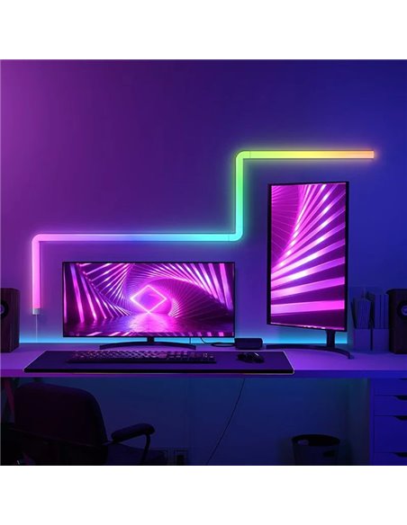 Настенный светильник (6+1) GOVEE Glide RGBIC / Wi-Fi + BT / Multicolor
