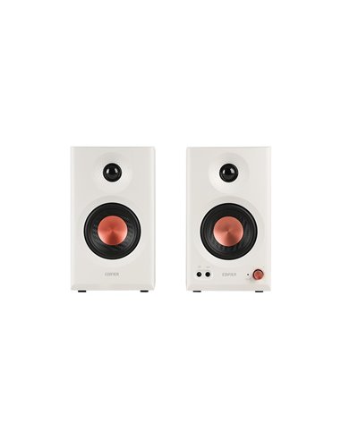 Monitore de studio Edifier MR3 White / 2x18W RMS / Bluetooth / balanced TRS / AUX