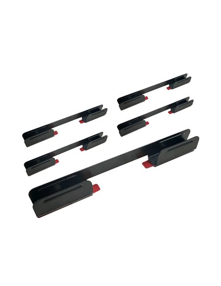 Fixatoare pentru Banda de iluminare GOVEE Neon Rope Light 2 Bracket, 20 pcs in one pack, Black, Plastic