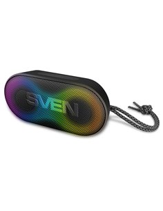 Boxa portabila SVEN PS-99, Black / 10W / Bluetooth / 1800mA*h 2