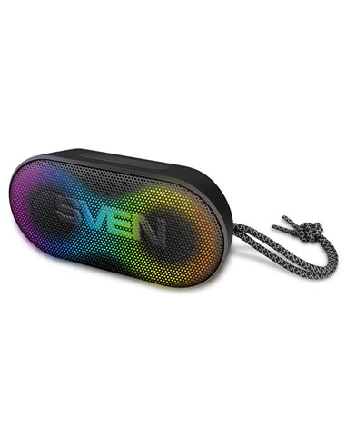 Колонка Портативная SVEN PS-99, Black / 10W / Bluetooth / 1800mA*h