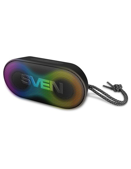 Колонка Портативная SVEN PS-99, Black / 10W / Bluetooth / 1800mA*h