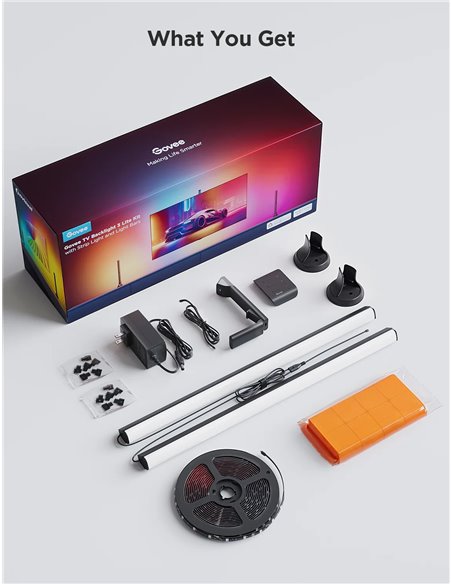 Светодиодная лента для телевизора Govee TV Backlight 3 Lite Kit t (55”-65” + Light Bars 40”-70”)