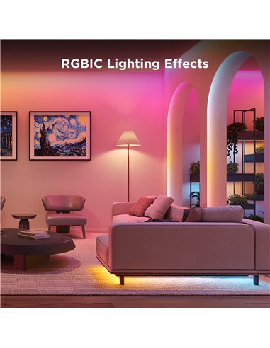Светодиодная лента GOVEE RGBIC S LED / 10m / Multicolor / Wi-Fi / Bluetooth