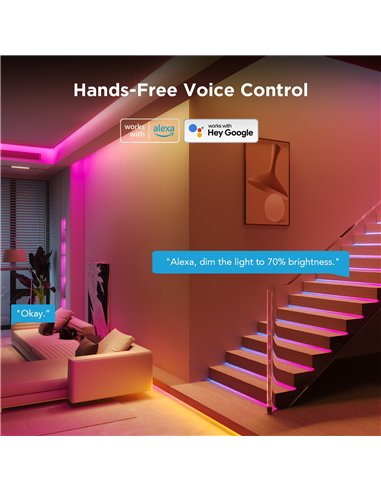 Светодиодная лента GOVEE RGBIC S LED / 10m / Multicolor / Wi-Fi / Bluetooth