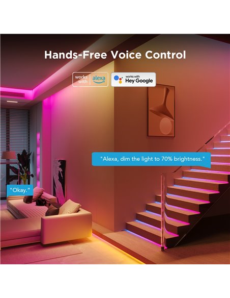 Светодиодная лента GOVEE RGBIC S LED / 10m / Multicolor / Wi-Fi / Bluetooth