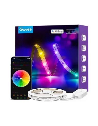 Светодиодная лента GOVEE RGBIC Basic  / 10m / Multicolor / Wi-Fi / Bluetooth