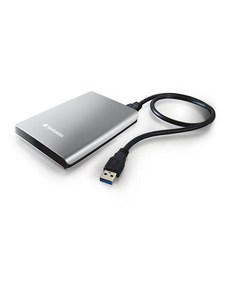 2.5” HDD Extern Verbatim Store 'n' Go G1 / USB3.0 / 1.0TB / Silver