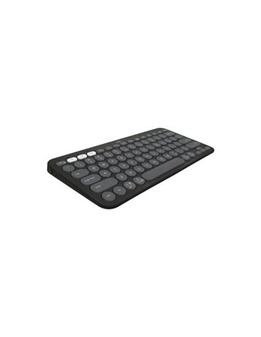 Беспроводная Клавиатура Logitech Pebble 2/ Bluetooth / Tonal Graphit