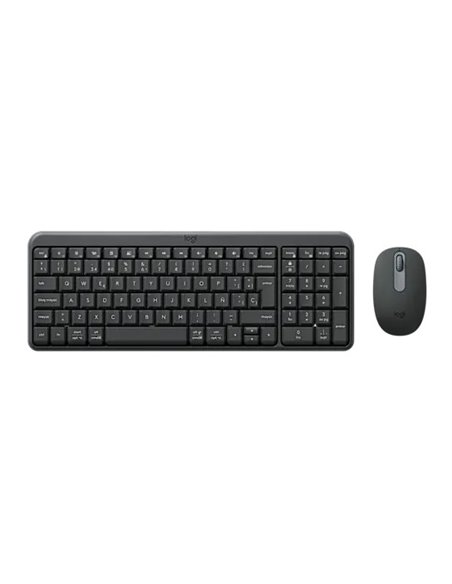 Беспроводная  Клавиатура с мышкой Logitech Combo MK250, Graphite