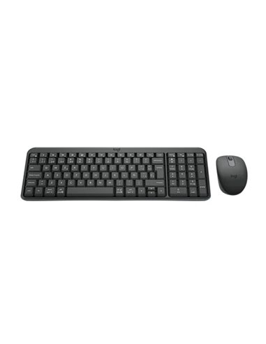 Беспроводная  Клавиатура с мышкой Logitech Combo MK250, Graphite