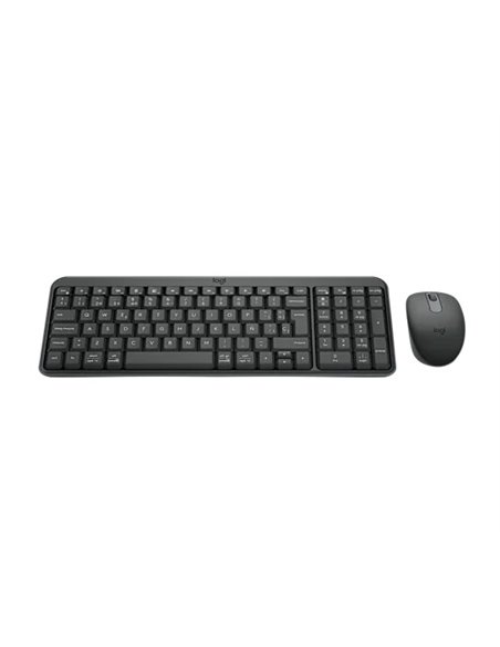 Беспроводная  Клавиатура с мышкой Logitech Combo MK250, Graphite