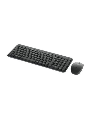 Беспроводная  Клавиатура с мышкой Logitech Combo MK250, Graphite