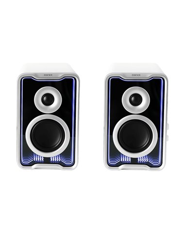 Колонки 2.0 Edifier QR30/30W / Bluetooth/ RGB light / White