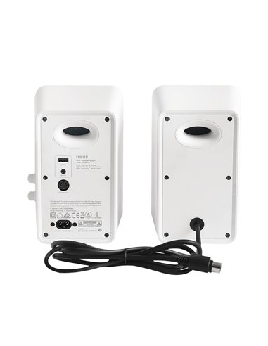 Колонки 2.0 Edifier QR30/30W / Bluetooth/ RGB light / White