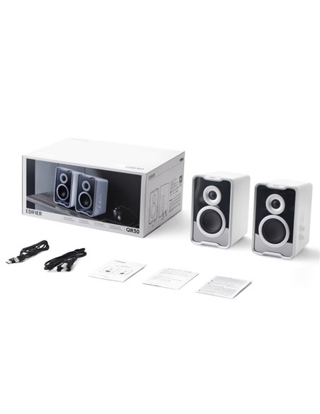 Boxe 2.0 Edifier QR30/30W / Bluetooth/ RGB light / White