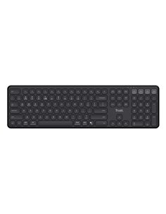 Tastatura wireless Multi-device Trust  Vaiya  Black