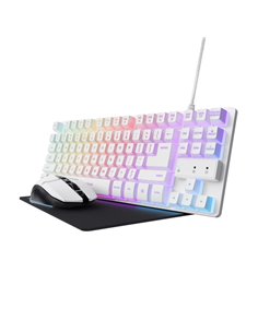 Игровой комплект 3-в-1 Trust GXT 794WL, USB, White