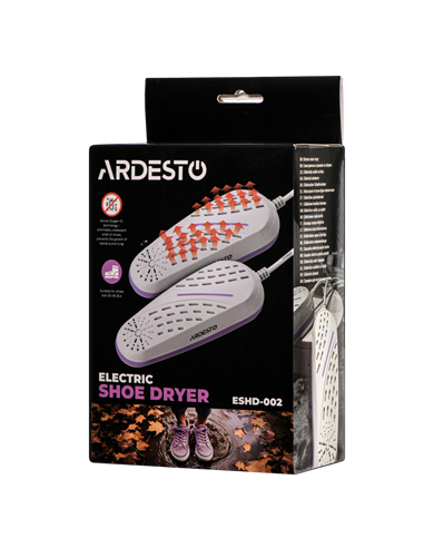 Сушилка для обуви Ardesto ESHD-002, Белый | Фиолетовый