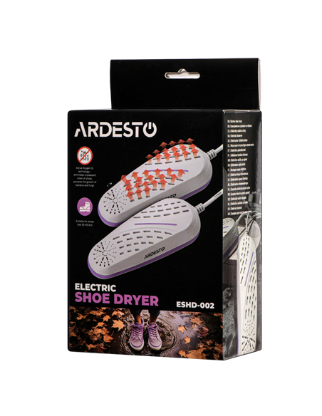 Сушилка для обуви Ardesto ESHD-002, Белый | Фиолетовый