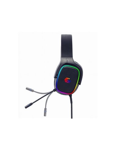 Căști gaming Gembird GHS-SANPO-S300, Cu fir, Negru