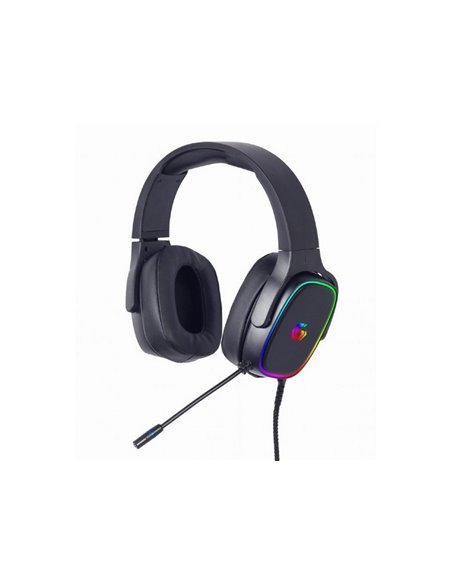 Căști gaming Gembird GHS-SANPO-S300, Cu fir, Negru