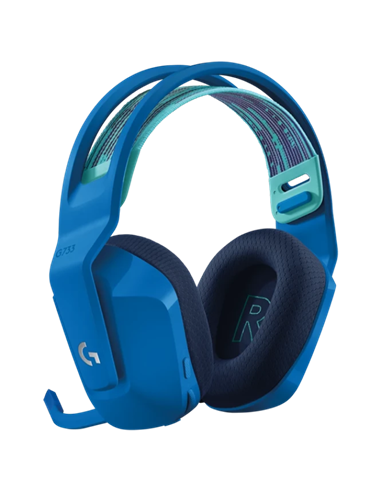 Căști gaming Logitech G733, Wireless, Albastru