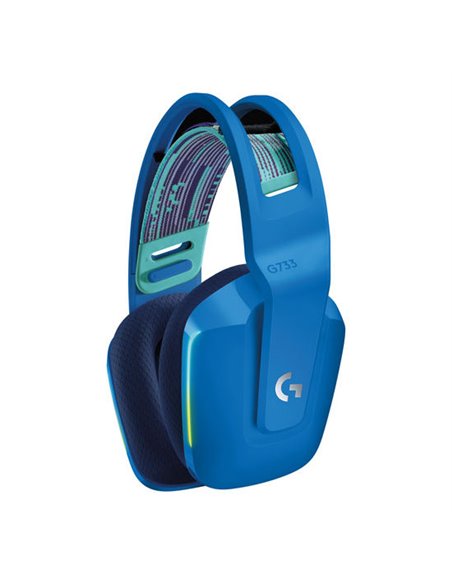 Игровая Гарнитура Logitech G733, Беспроводной, Синий