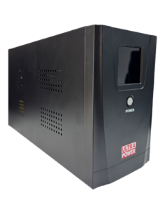 UPS  Ultra Power UPS2000MC 2000VA/1200W, Tower, LCD, AVR, USB, RJ11/RJ45, 2*Schuko sockets, metal case