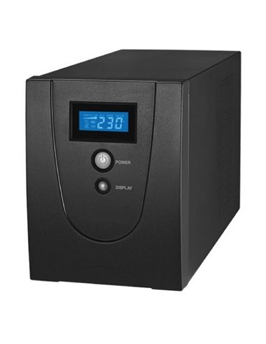 UPS  Ultra Power UPS2000MC 2000VA/1200W, Tower, LCD, AVR, USB, RJ11/RJ45, 2*Schuko sockets, metal case