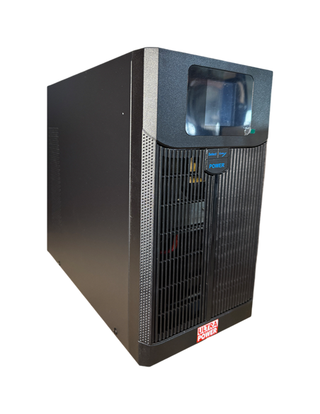 UPS  Ultra Power EL-3K 3000VA/2400W, Tower, Pure Sine Wave, LCD, AVR, USB, RJ11/RJ45, 3*Schuko sockets, metal case