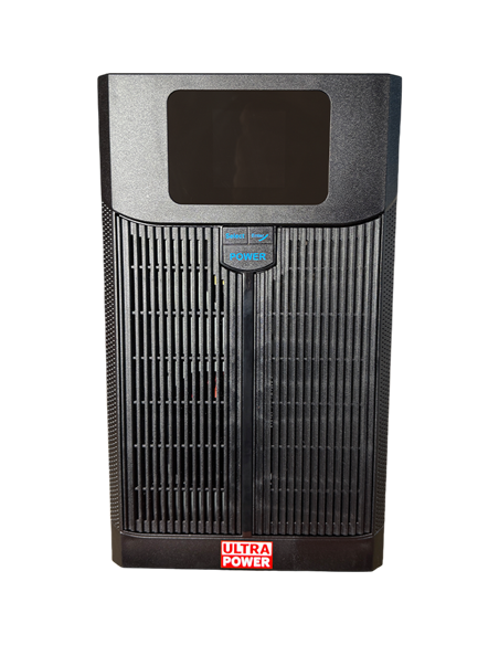 UPS  Ultra Power EL-3K 3000VA/2400W, Tower, Pure Sine Wave, LCD, AVR, USB, RJ11/RJ45, 3*Schuko sockets, metal case