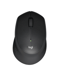 Беcпроводная мышь Logitech M330 Silent Plus, Чёрный