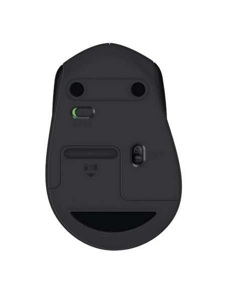 Беcпроводная мышь Logitech M330 Silent Plus, Чёрный