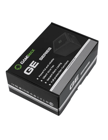 Блок питания для компьютеров Gamemax GE-500, 500Вт, ATX, Немодульный
