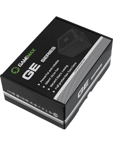 Блок питания для компьютеров Gamemax GE-600, 600Вт, ATX, Немодульный