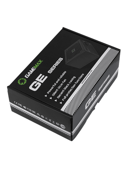 Блок питания для компьютеров Gamemax GE-700, 700Вт, ATX, Немодульный