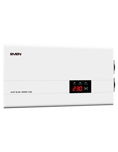 Stabilizator de Tensiune SVEN SLIM AVR-2000 LCD, 2000VA 2