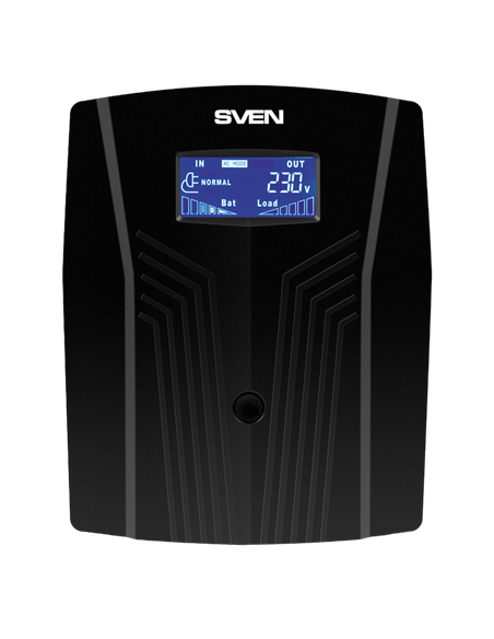 Источник бесперебойного питания SVEN Pro 1500 LCD, Линейно-интерактивный, 1500VA, Башня