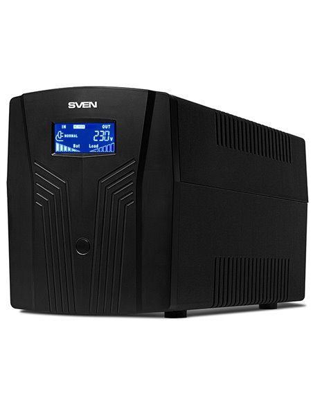 Источник бесперебойного питания SVEN Pro 1500 LCD, Линейно-интерактивный, 1500VA, Башня