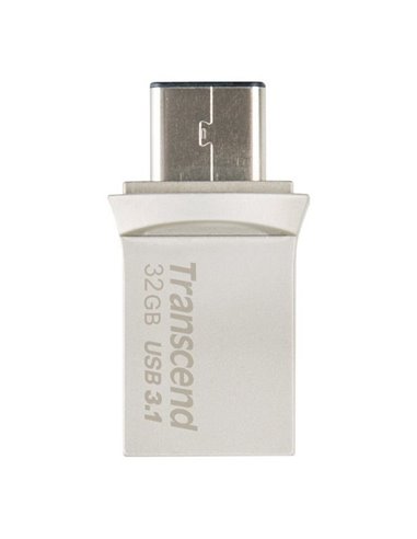 Memorie USB Transcend JetFlash 890, 32GB, Argintiu