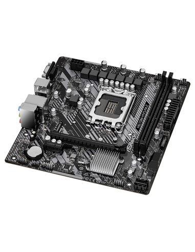 Материнская плата ASRock H610M-HVS/M.2 R2.0, LGA1700, Intel H610, Micro-ATX