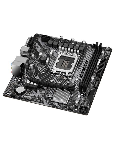 Материнская плата ASRock H610M-HVS/M.2 R2.0, LGA1700, Intel H610, Micro-ATX