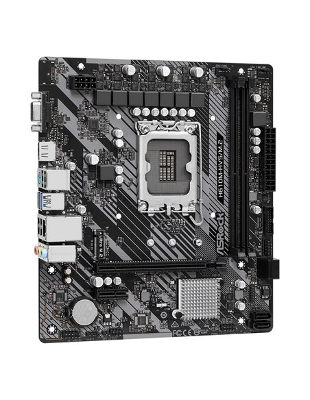 Материнская плата ASRock H610M-HVS/M.2 R2.0, LGA1700, Intel H610, Micro-ATX