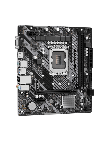 Материнская плата ASRock H610M-HVS/M.2 R2.0, LGA1700, Intel H610, Micro-ATX